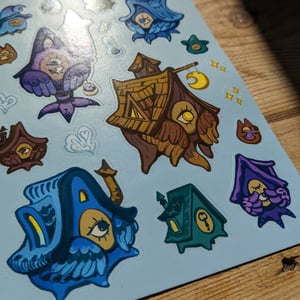 Image of Clayfellows Stickers - Night