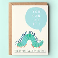 Image of Caterpillar of Courage Card 