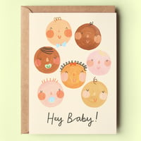 Image of Hey Baby Card 