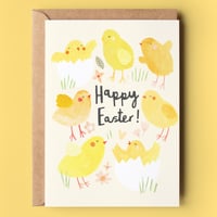 Image of Easter Chicks Card 