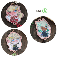 Image 1 of ffxiv flower keychains - SET B