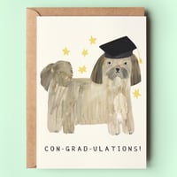 Image of Congradulations Dog Graduation Card