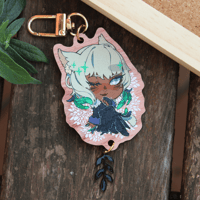 Image 4 of ffxiv flower keychains - SET B