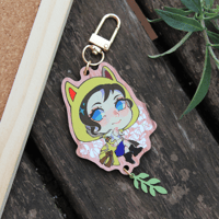 Image 3 of ffxiv flower keychains - SET C