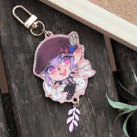 Image 4 of ffxiv flower keychains - SET C