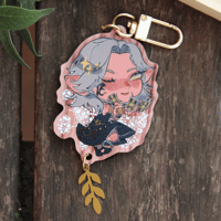 Image 3 of ffxiv flower keychains - SET D