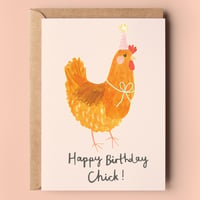 Image of Chick Birthday Card