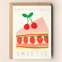 Image of Sweetie Cake Birthday Card