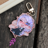 Image 3 of  ffxiv flower keychains - SET E