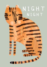 Image of Night Night Tiger Print