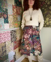 Image 1 of Vintage Bernadette Midi ‘Hydrangea’ Size 10