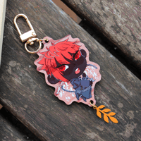 Image 2 of ffxiv flower keychains - SET F