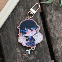 Image 2 of ffxiv flower keychains - SET G