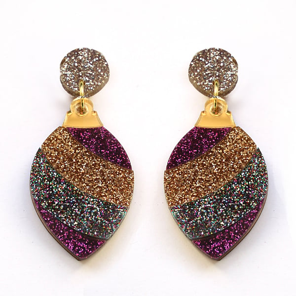 Image of Bauble Earrings - 4 Colour Options 