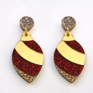 Image of Bauble Earrings - 4 Colour Options 