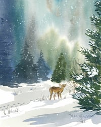 The Yearling Watercolor Print