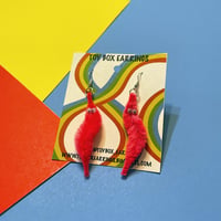 Image 1 of Worm on an Earring (NEON)