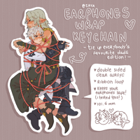 Image 1 of [PREORDER] Thanuri wrap-it charm-! 🎀