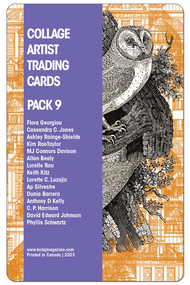 Image of Collage Artist Trading Cards, Pack 9