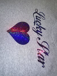 Image 2 of New 💜Lucky Star Holographic Sweatshirt 💜✨🪩
