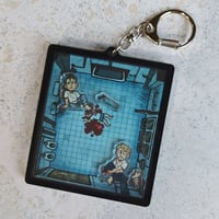 Image 1 of Saw bathroom shaker charm