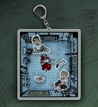 Image 2 of Saw bathroom shaker charm