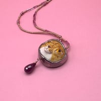 Image 5 of Orange Kitty Necklace 