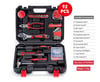 Tool Kit 92Pcs Household Toolbox Multifunctional Hand Tools Set Hard Carrying Case