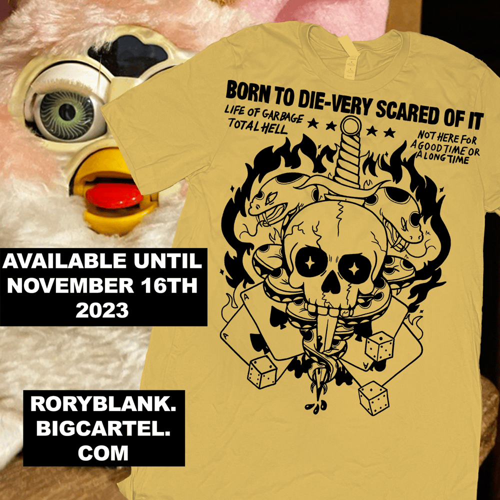 Image of Cool Skull (Mustard) Preorder by November 16th