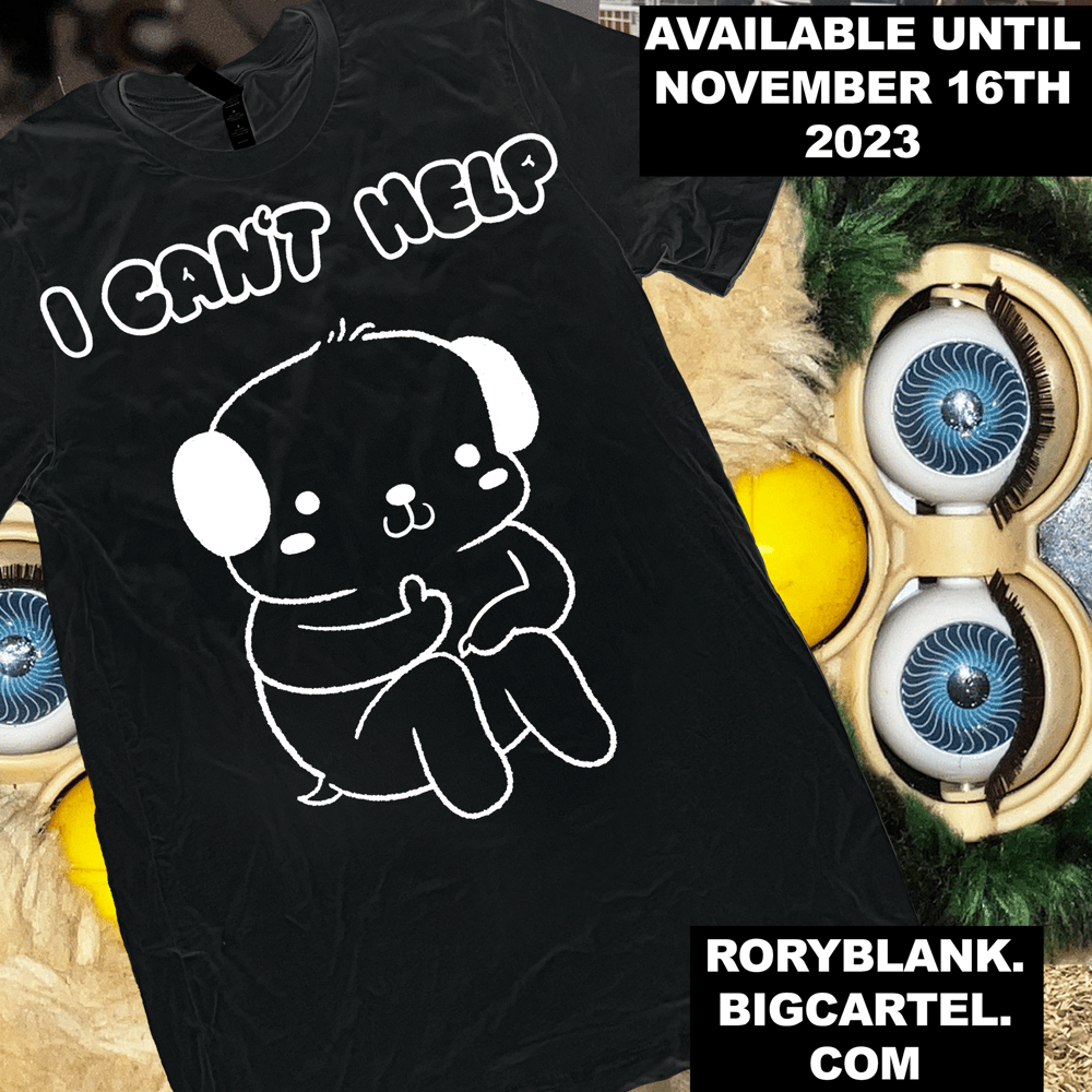 Image of I Can't Help (black) preorder by November 16th