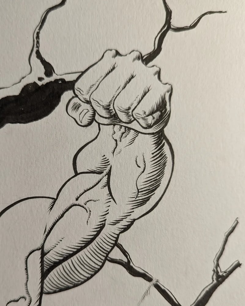 Image of Hulk, Wolverine and Spider-Man original art