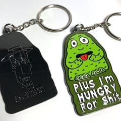 Hungry for shit keychain - Sick Animation Shop