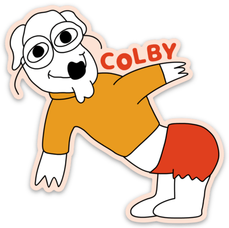 Colby sticker - Sick Animation Shop