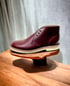 Jadd Horween chromexcel No.8 burgundy leather chukka boots made in England  Image 3
