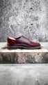 Jadd Horween chromexcel No.8 burgundy leather desert shoes made in England . Image 3