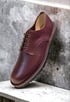 Jadd Horween chromexcel No.8 burgundy leather desert shoes made in England . Image 5