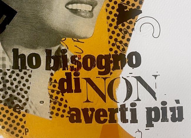 ORIGINAL COLLAGE - Ho bisogno di non averti più