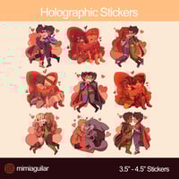 Image 1 of ☆ STICKERS - ÚLTIMAS PIEZAS☆ SHIPS del Universo Detective
