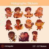 Image 1 of ☆ STICKERS ☆ Universo Detectivesino INDIVIDUALES