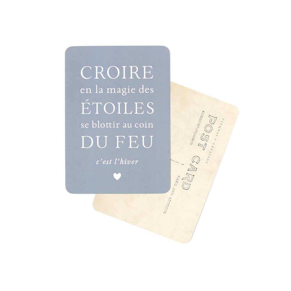Image of Carte Postale  CROIRE EN LA MAGIE DES ETOILES