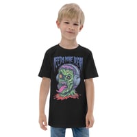 Image 4 of YOUTH ZOMBIE NEEDS MORE BLEGH TEE