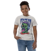 Image 5 of YOUTH ZOMBIE NEEDS MORE BLEGH TEE