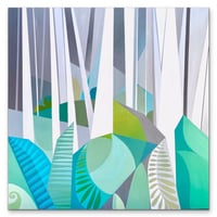 Image 1 of Forest + Fern (Original Painting)