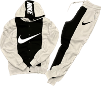 Image 2 of Men’s Nike Hoodie Button Up Sweatsuits 