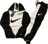 Image 3 of Men’s Nike Hoodie Button Up Sweatsuits 