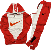 Image 5 of Men’s Nike Hoodie Button Up Sweatsuits 