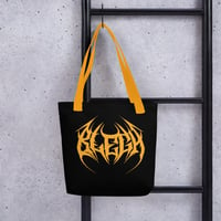 Image 3 of DEATHCORE BLEGH TOTE BAG