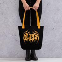 Image 1 of DEATHCORE BLEGH TOTE BAG