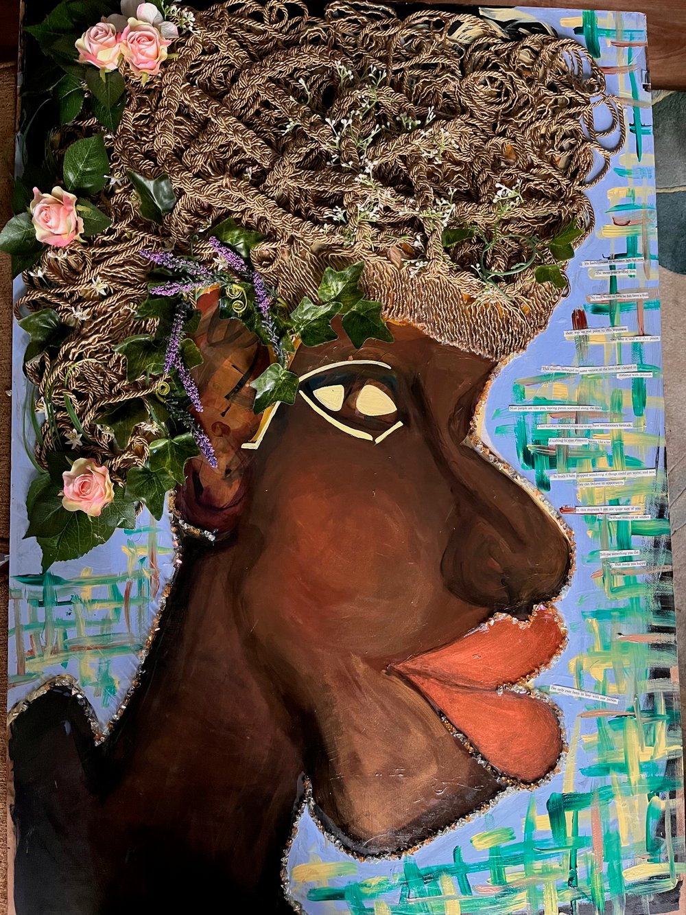 Image of "Selfish" original canvas work