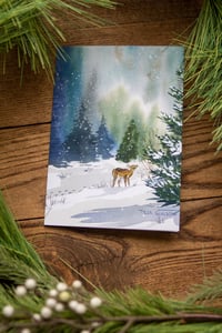 Image 1 of The Yearling Watercolor Greeting Card